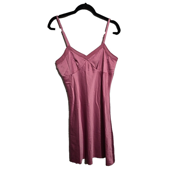 Apt. 9 Intimates Pink Satin Sleepwear Lingerie Nightie Nightgown Womans Sz Small - Picture 1 of 5